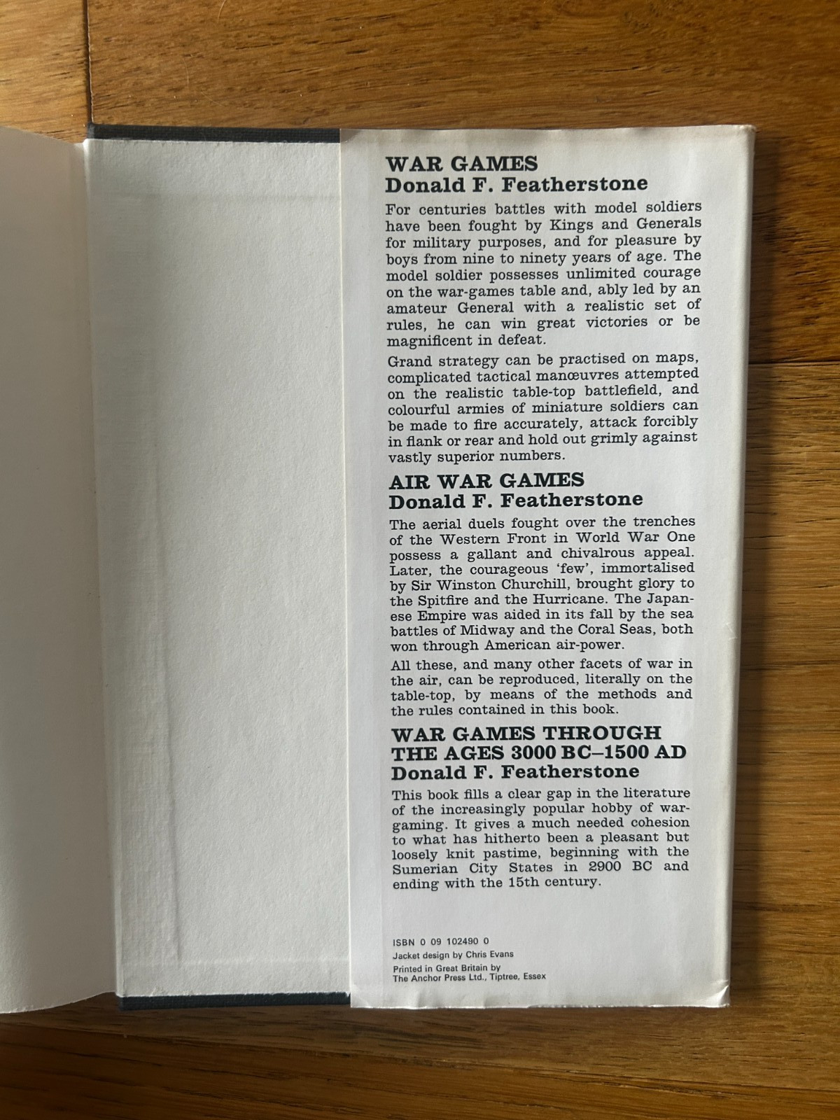 War Game Campaigns by Donald F. Featherstone 1972 Vintage Hardcover with Jacket