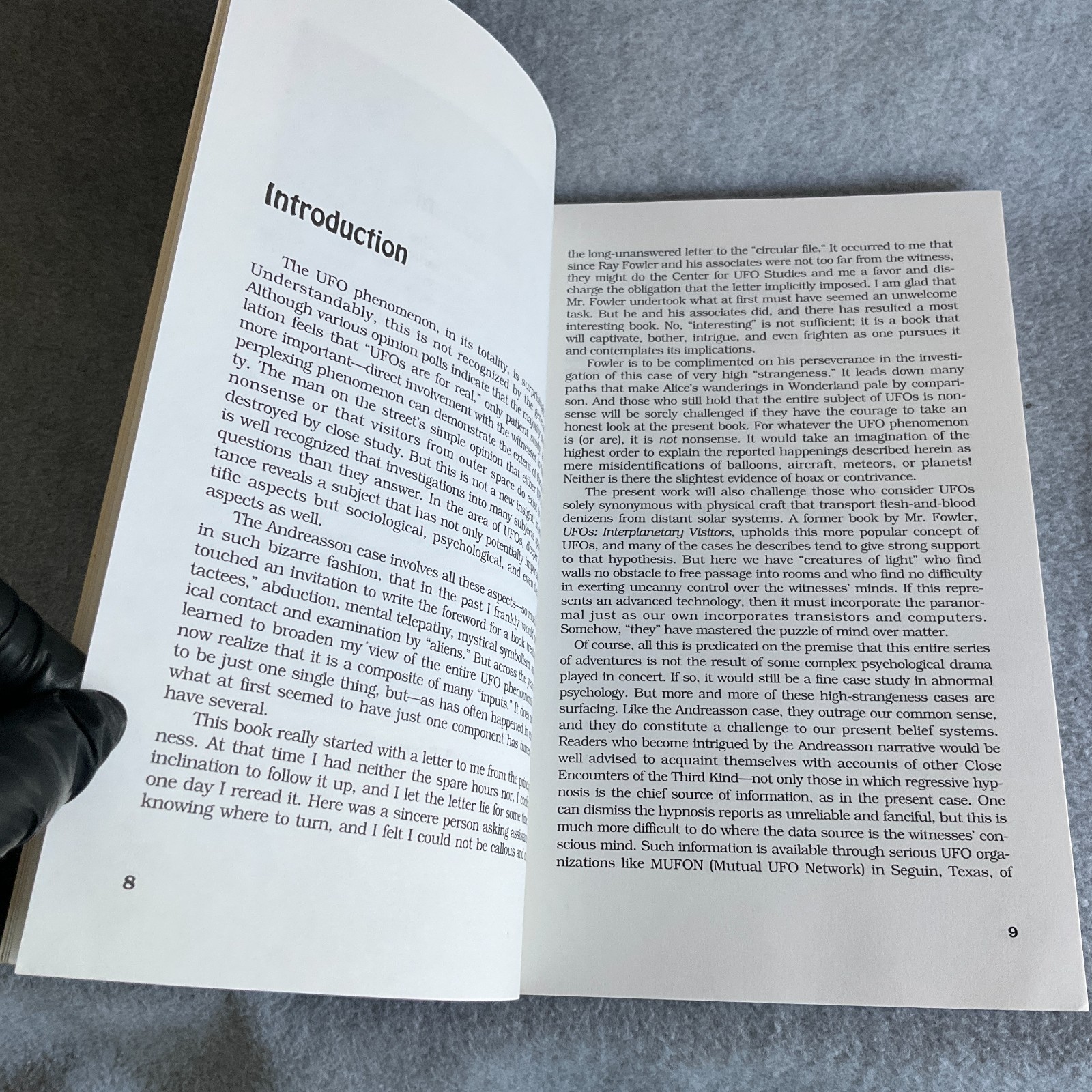 The Andreasson Affair by Raymond E. Fowler 1994 Wild Flower Press UFO Aliens EXC