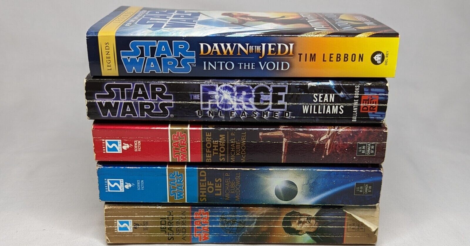 Star Wars Book Lot Multiple Titles – Paperback – Acceptable