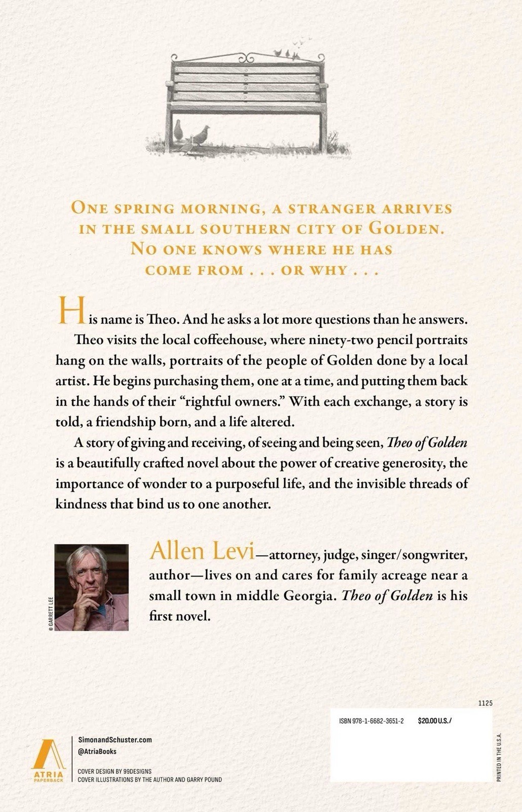 Theo of Golden : A Novel by Allen Levi (2025, Trade Paperback)