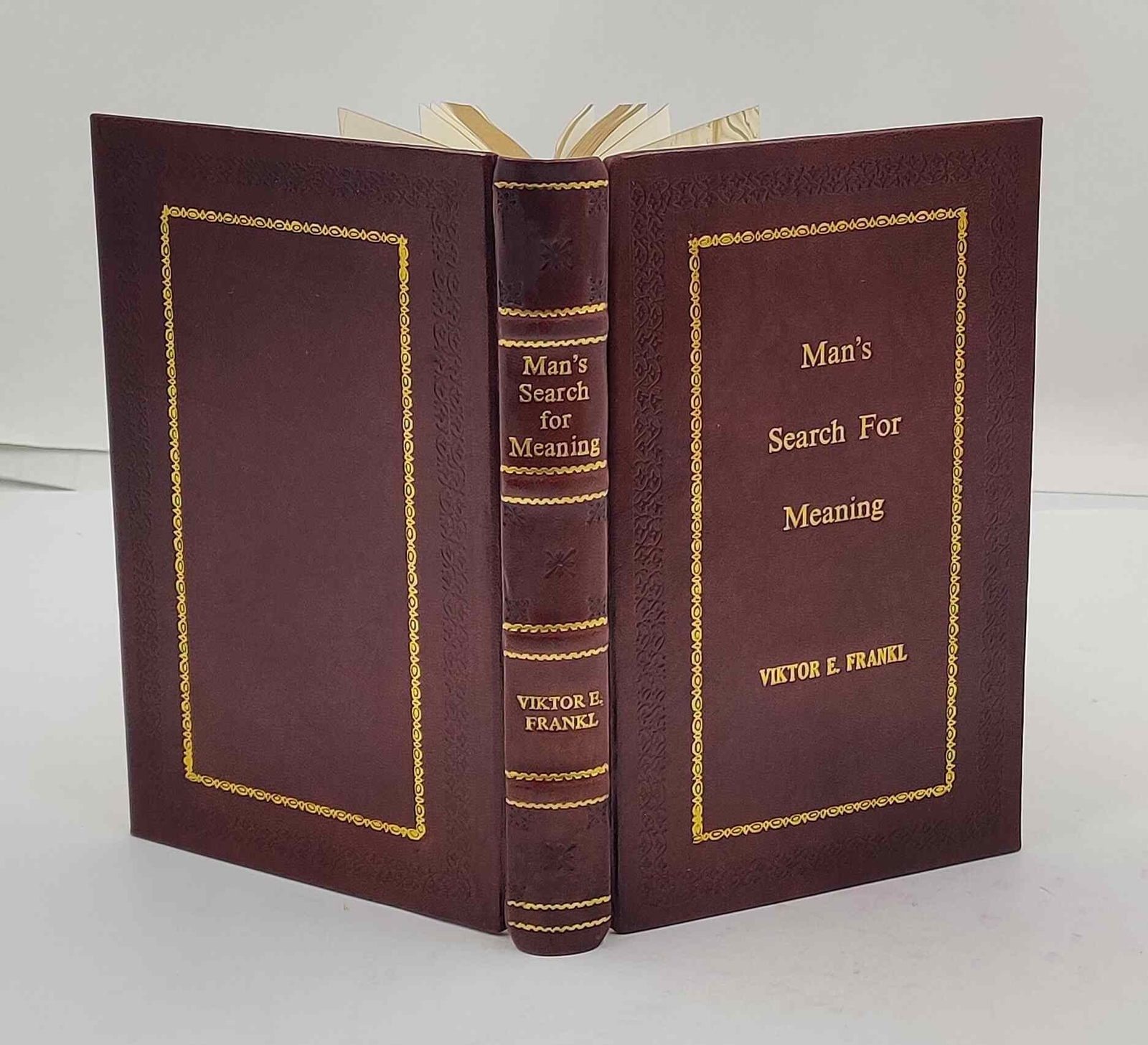 Man’S Search For Meaning [Premium Leather Bound]