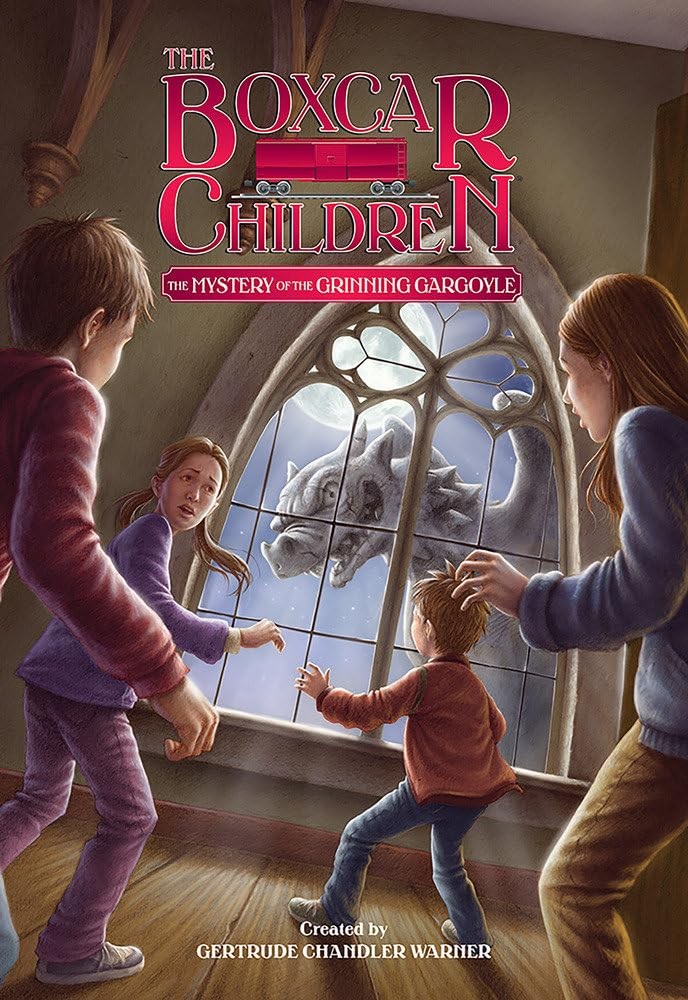 The Mystery of the Grinning Gargoyle (The Boxcar Children Mysteries) – Warne…