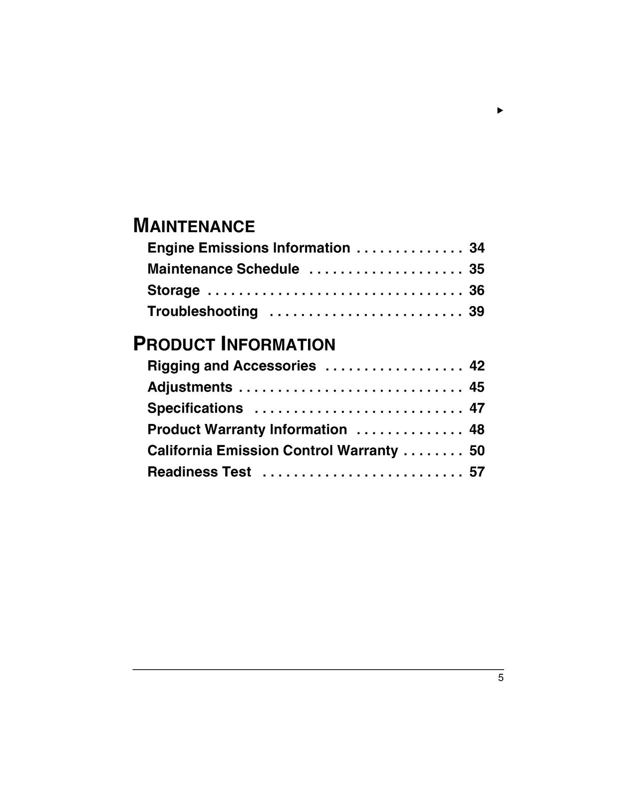EVINRUDE E-TEC 75 90 Horsepower PL PX SL Owners Manual – COIL CLOSURE – COVERS