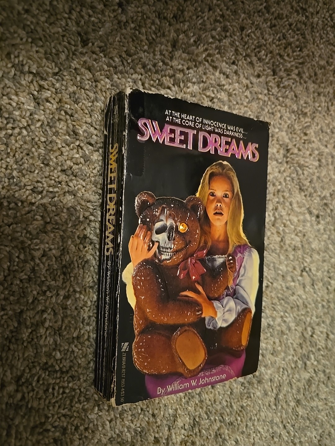Sweet Dreams William Johnstone PB 1985 1ST Printing Zebra Horror SEE DESCRIPTION