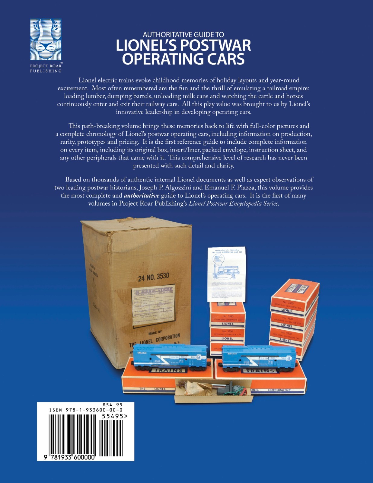 Authoritative Guide to Lionel’s Postwar Operating Cars – 2nd Printing 2024 – NEW