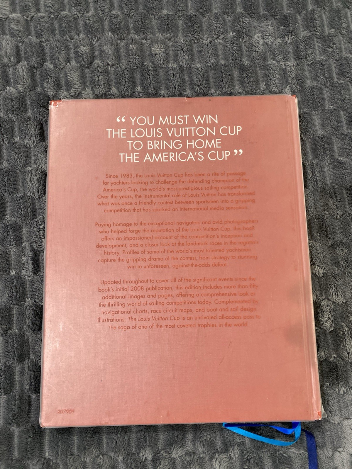 The Louis Vuitton Cup by Bruno Trouble and Francois Chevalier Hard Cover Book