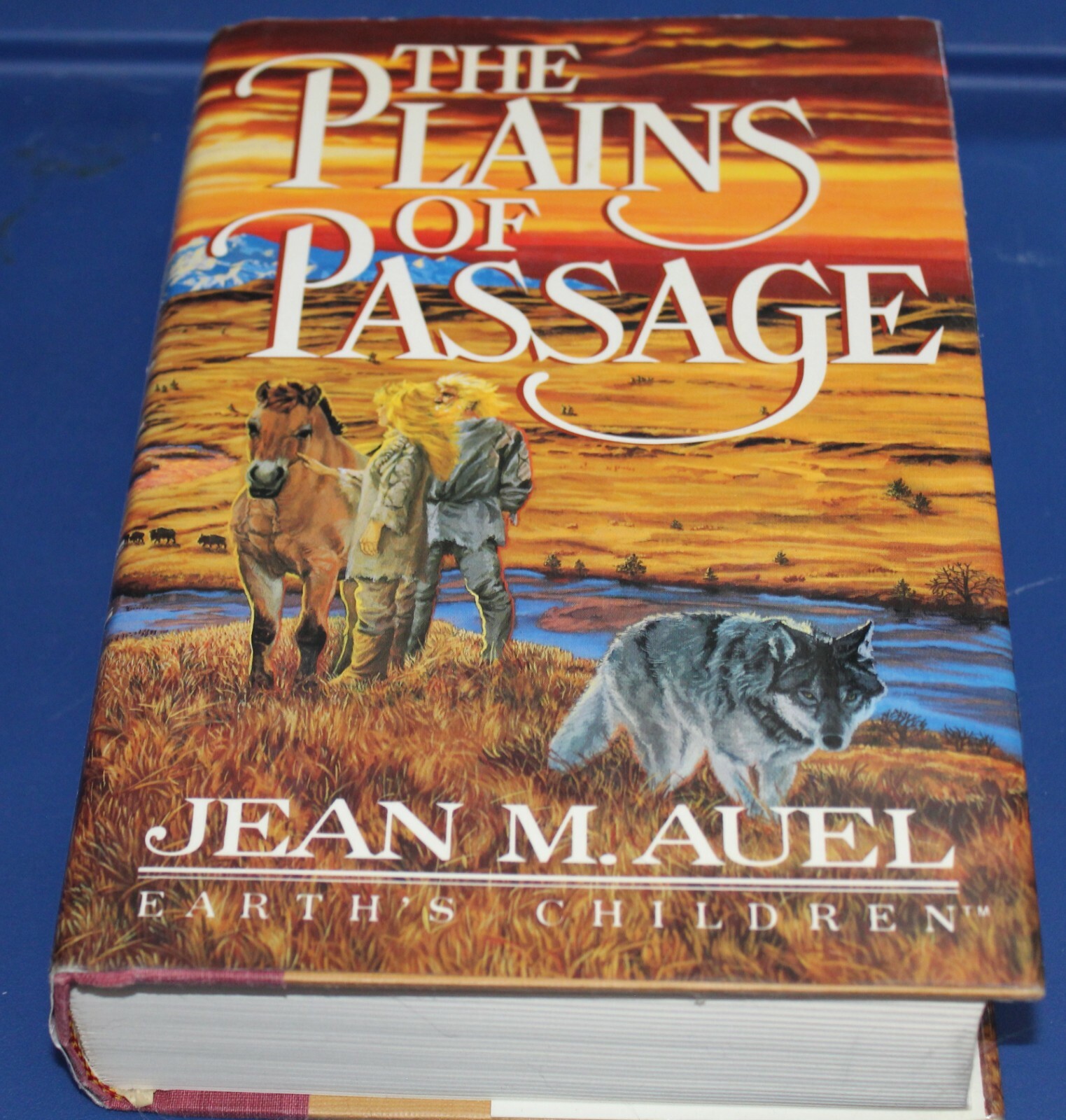 Earth’s Children Ser.: The Plains of Passage by Jean M. Auel (1990, Hardcover)