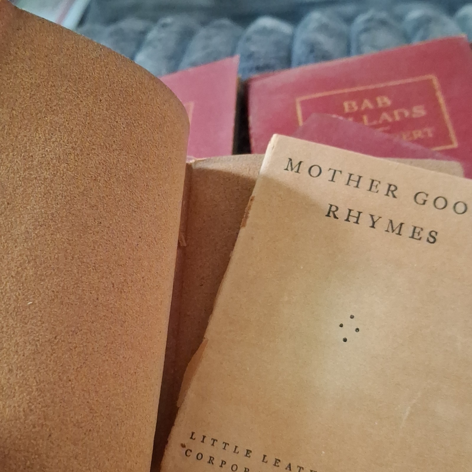 Little Leather Library Miniature Leather Bound Set 1920 HC English