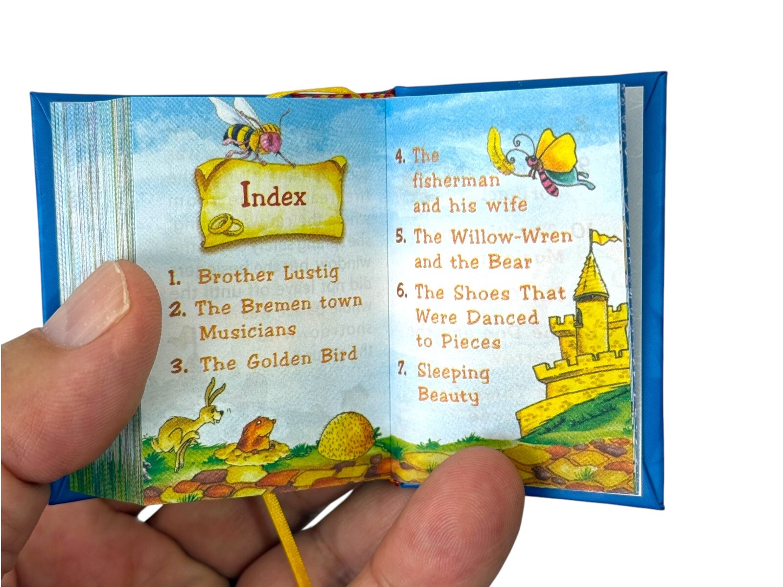 new Children’s Tales Vol I full color illustrated miniature book hardbound