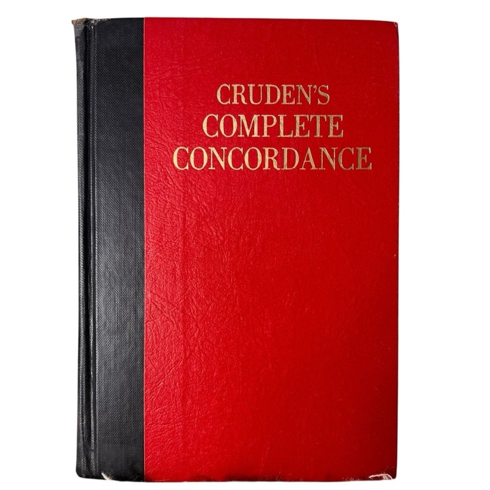 1965 Cruden’s Complete Concordance Hardcover Book Bible Old New Testament