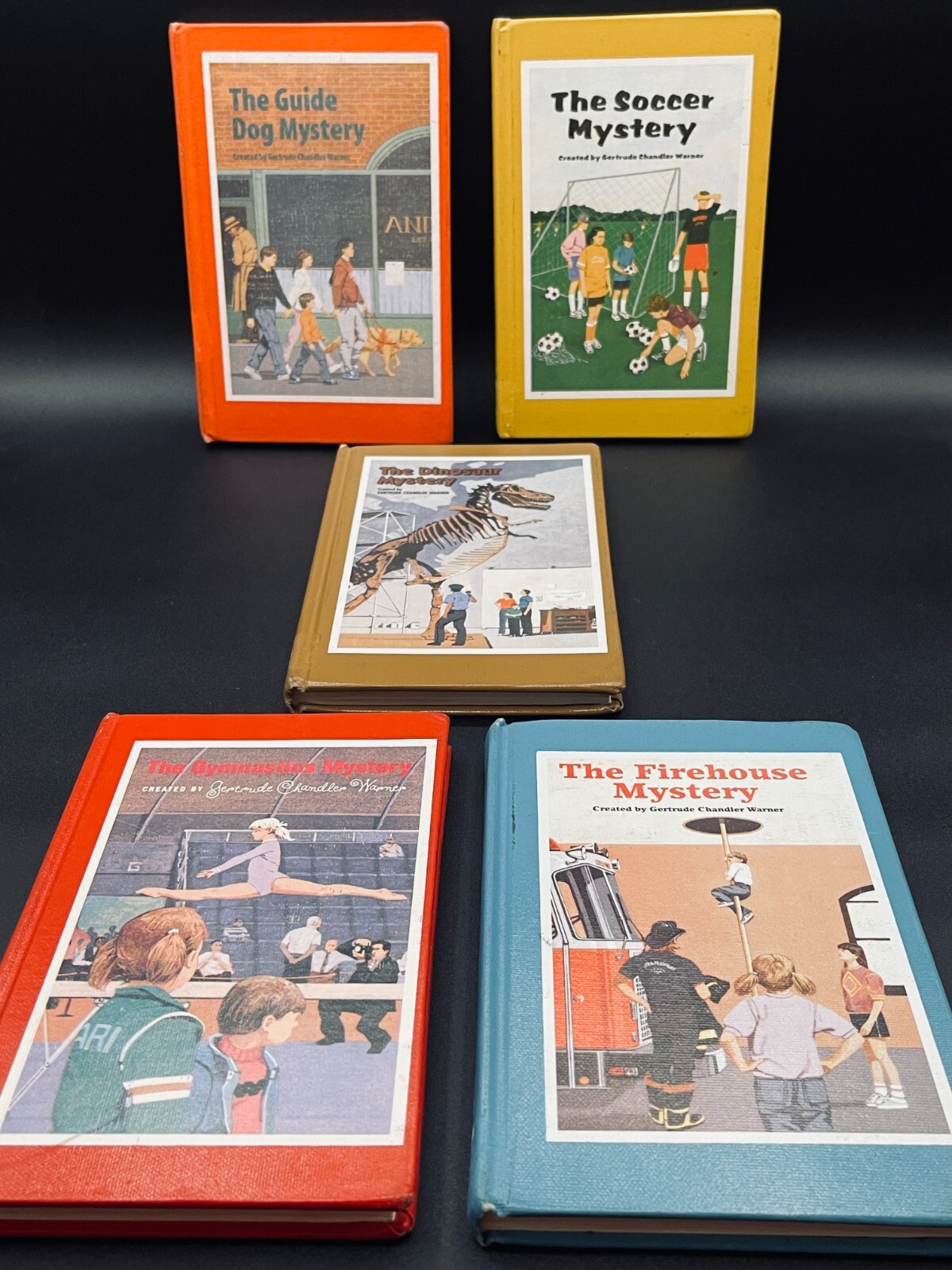 Gertrude Chandler Warner Hardcover Mystery Book Lot of 5 Children’s Books