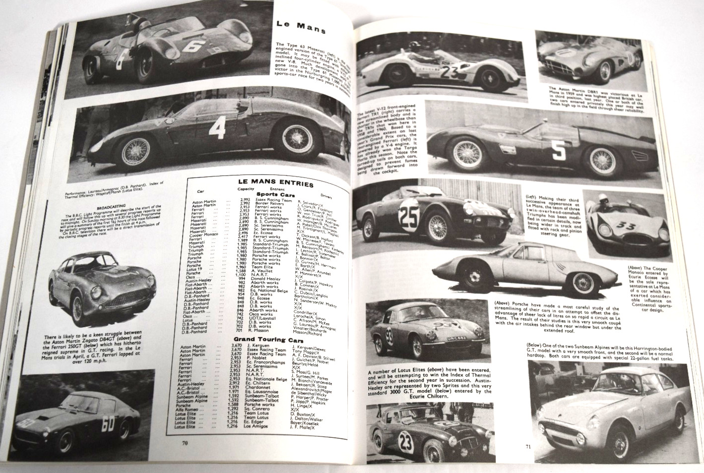 Le Mans : The Ferrari Years 1958-1965 by R. M. Clarke 1997 PB *VERY GOOD*