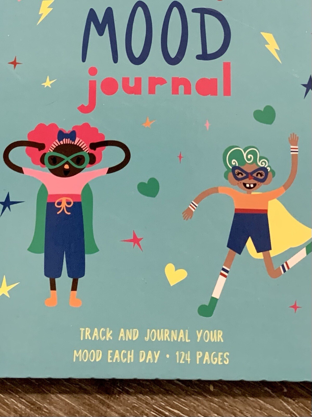 Mood Journal Recording Book 124 Pages for Children and Adults Track Your Mood