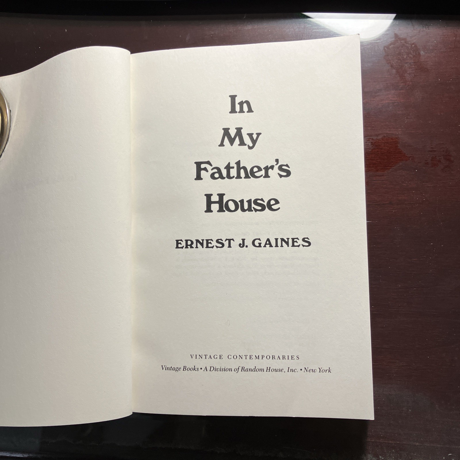 In My Father’s House by Ernest J Gaines, NEW Trade Paperback, FREE SHIP
