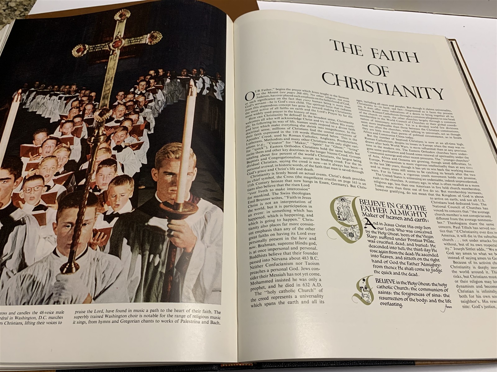 1957 The World’s Great Religions Time Life HB with Slipcase History Pictoral LG