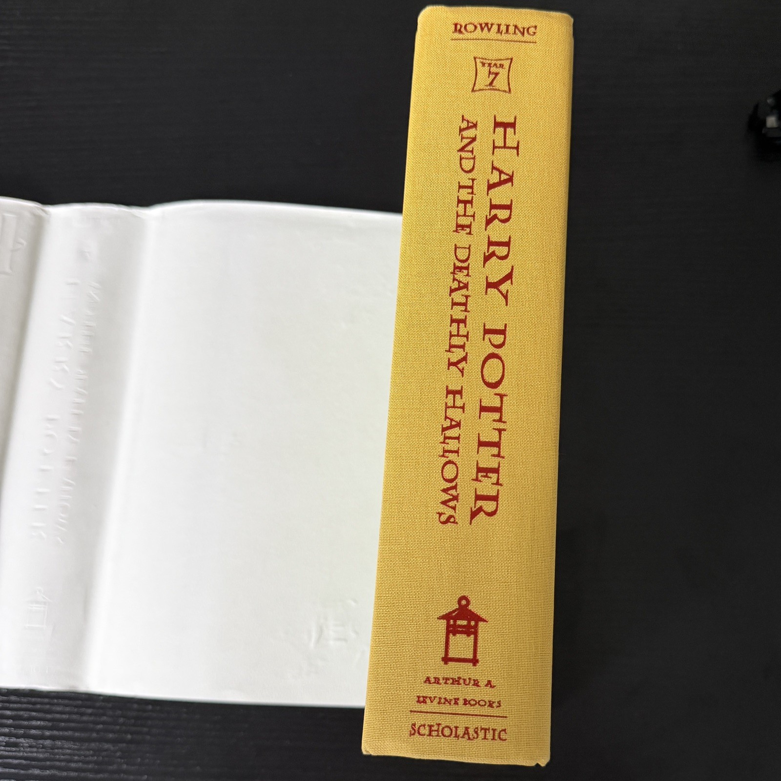 Harry Potter & The Deathly Hallows 1st Edition 1st Print Hardcover | ERROR Copy