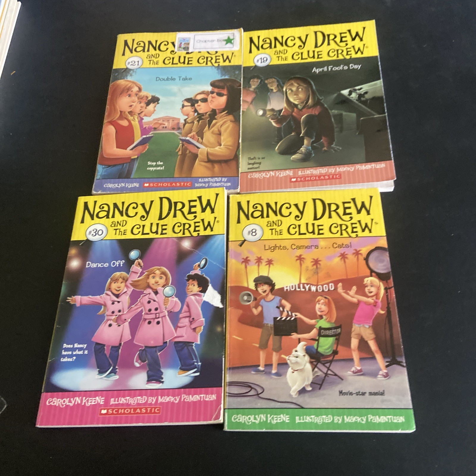 Nancy Drew and Clue Crew By Carolyn Keene Lot Of 11 PBs W/12 Stories G-VG Cond