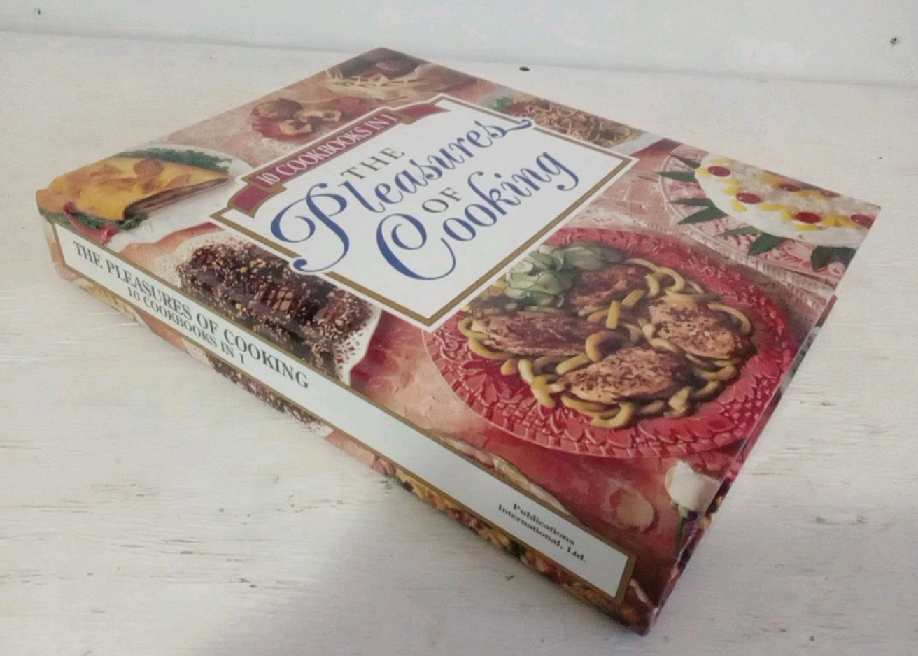 The Pleasures of Cooking 1993 Vintage Hardcover Cookbook 608 Pages