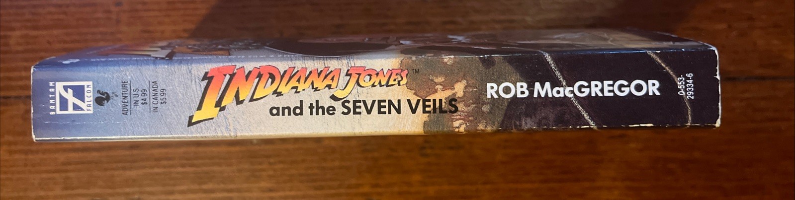 Indiana Jones and the Seven Veils by Rob Macgregor | 1st Edition 1991 Paperback