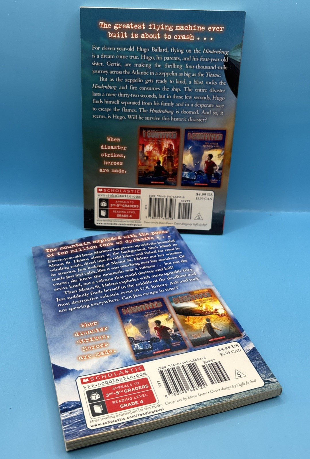 2010s Lot of 15 „I Survived“ Scholastic Chapter Paperback Books- New, Never Read