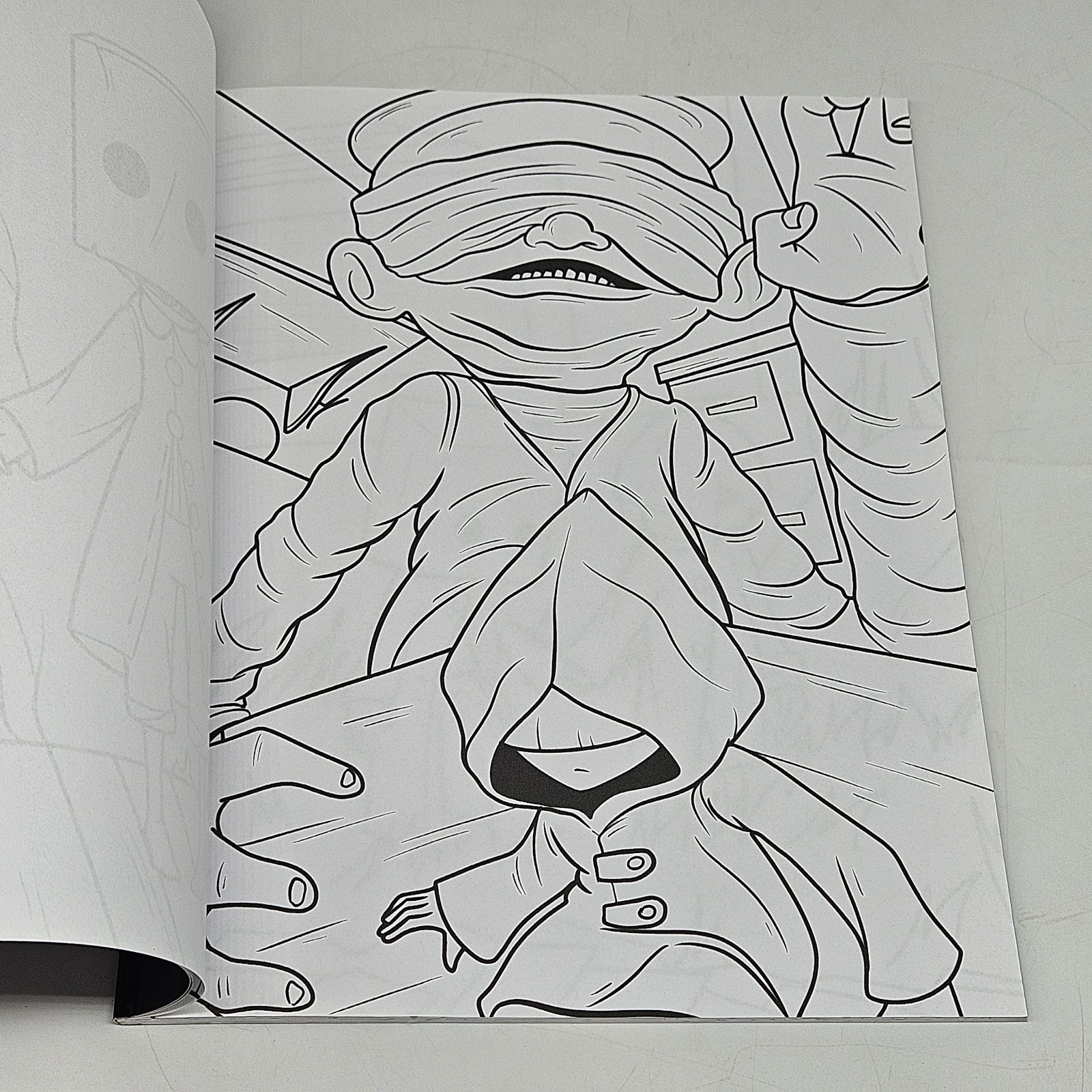 Little Nightmares Coloring Book 30 Pages Unused Six Mono Cover Brand New