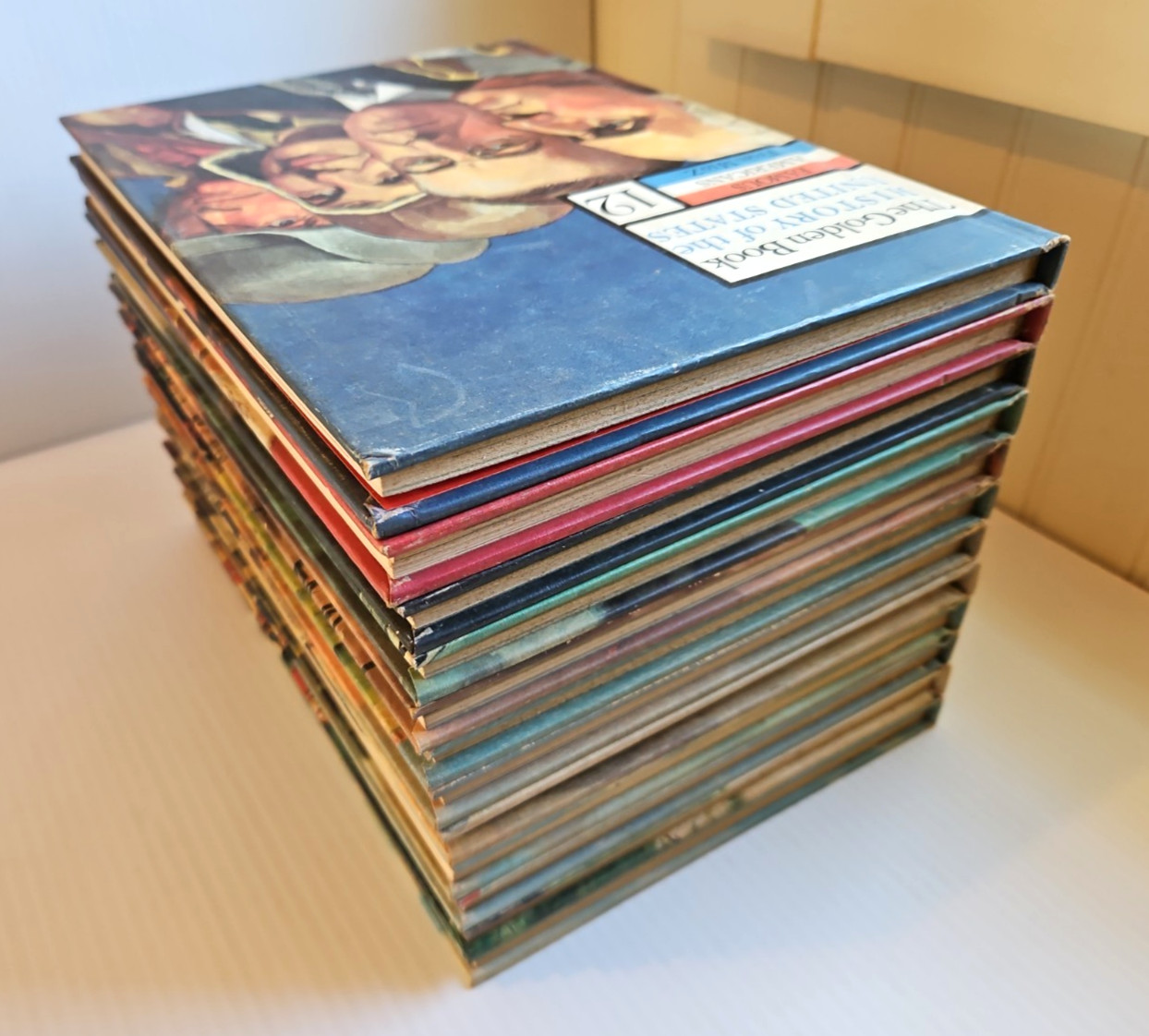 The Golden Book History Of The United States Complete Vol 1-12 1963 Hardcover