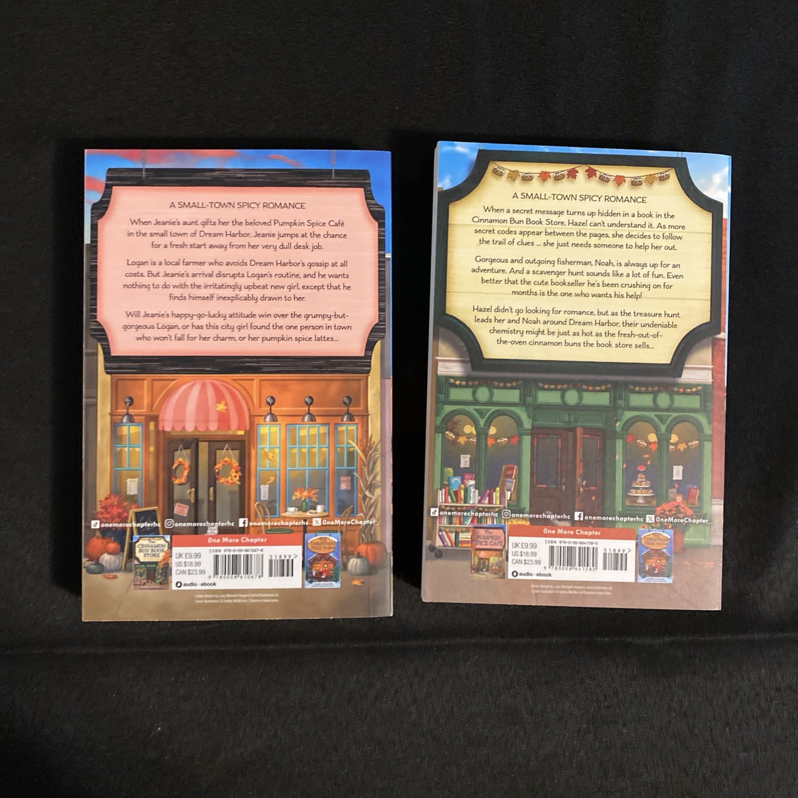 Laurie Gilmore Set Of 2 Books: Pumpkin Spice Cafe, Cinnamon Bun Book Store