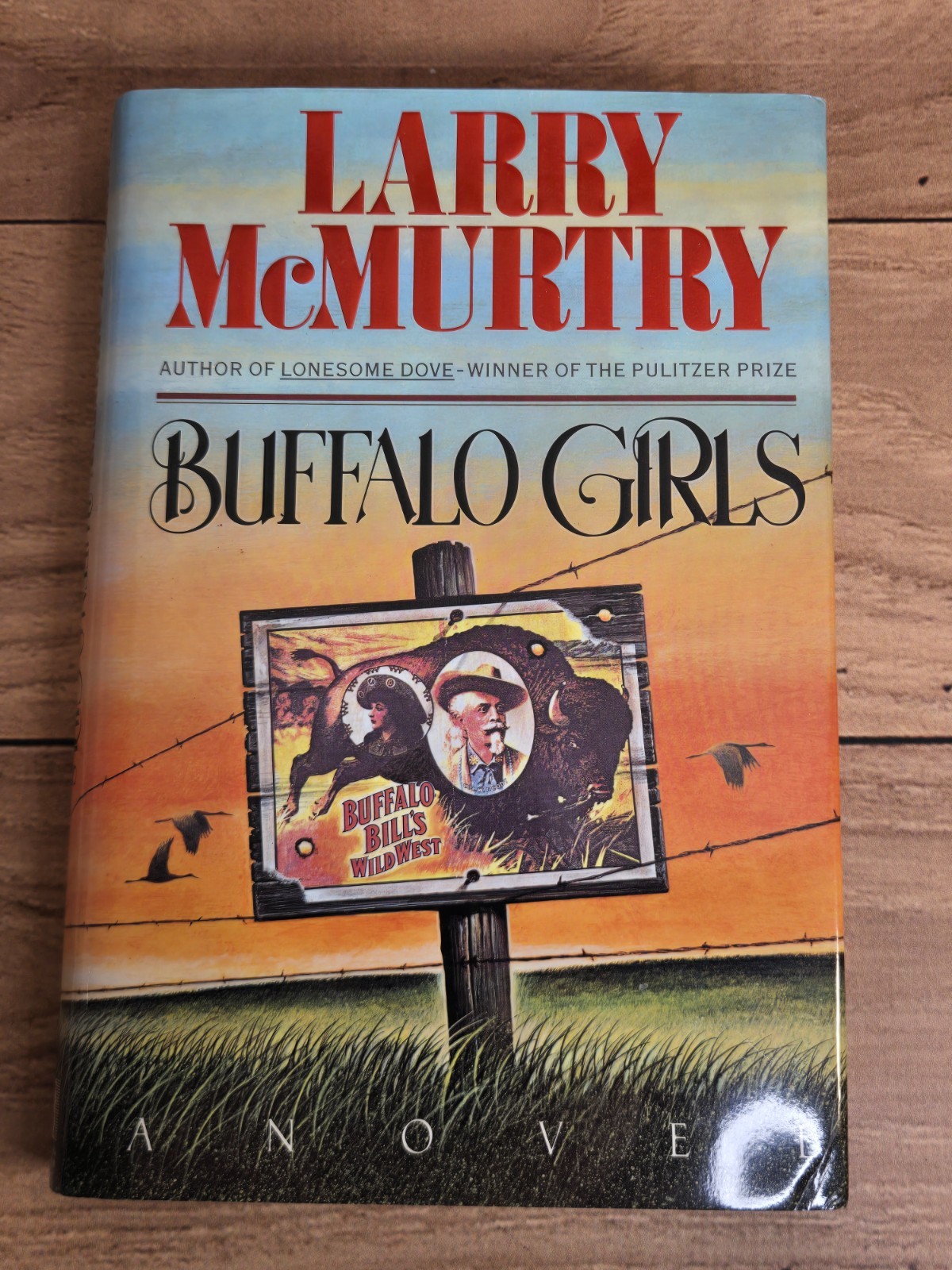 Larry McMurtry 6‑Book HC Lot Anything for Billy Telegraph Days Buffalo Girls VG+