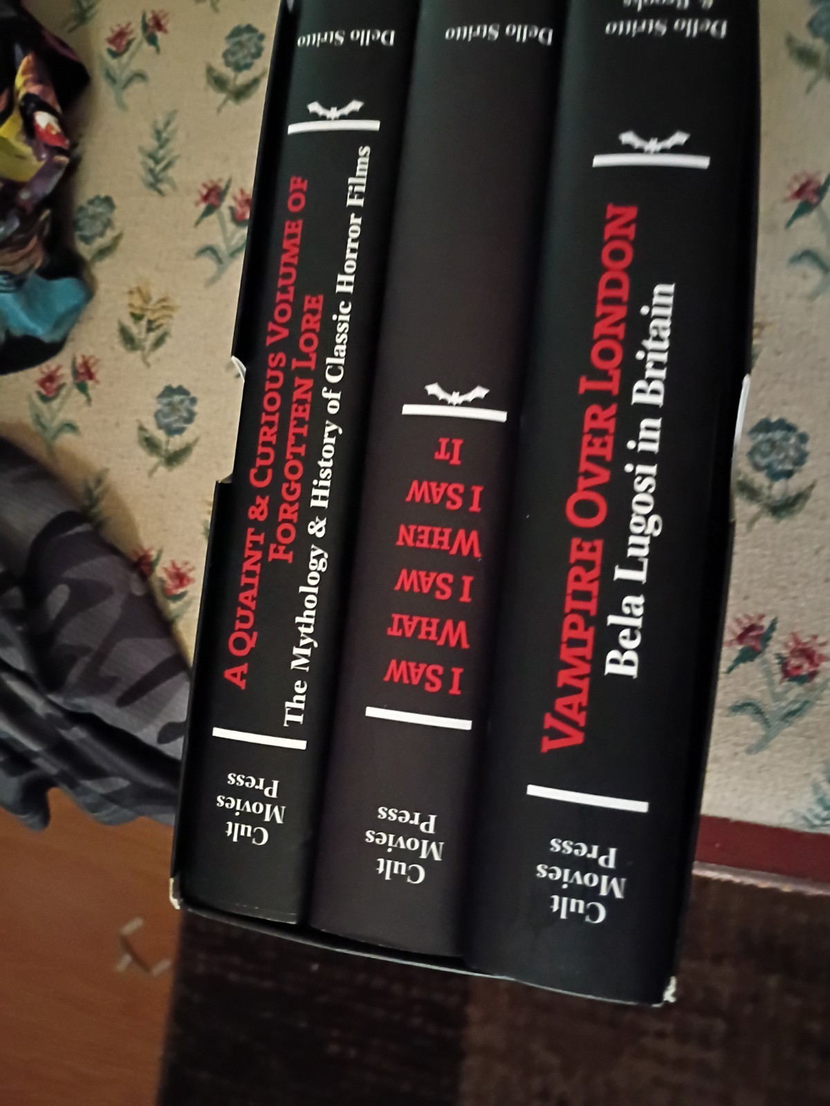 SIGNED 1st ED Set Of 3: A Quaint & Curious Volume Vampire Over London I Saw What