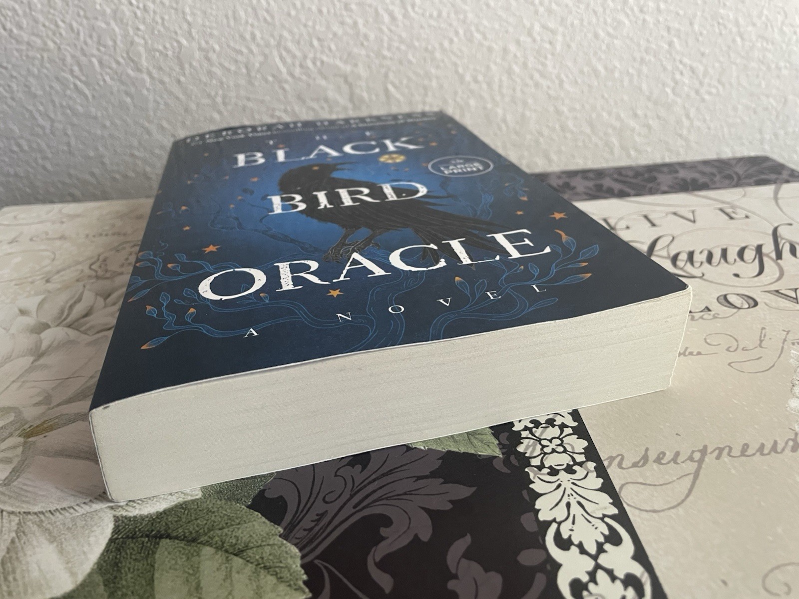 The Black Bird Oracle by Deborah Harkness (Large Print) Paperback NEW