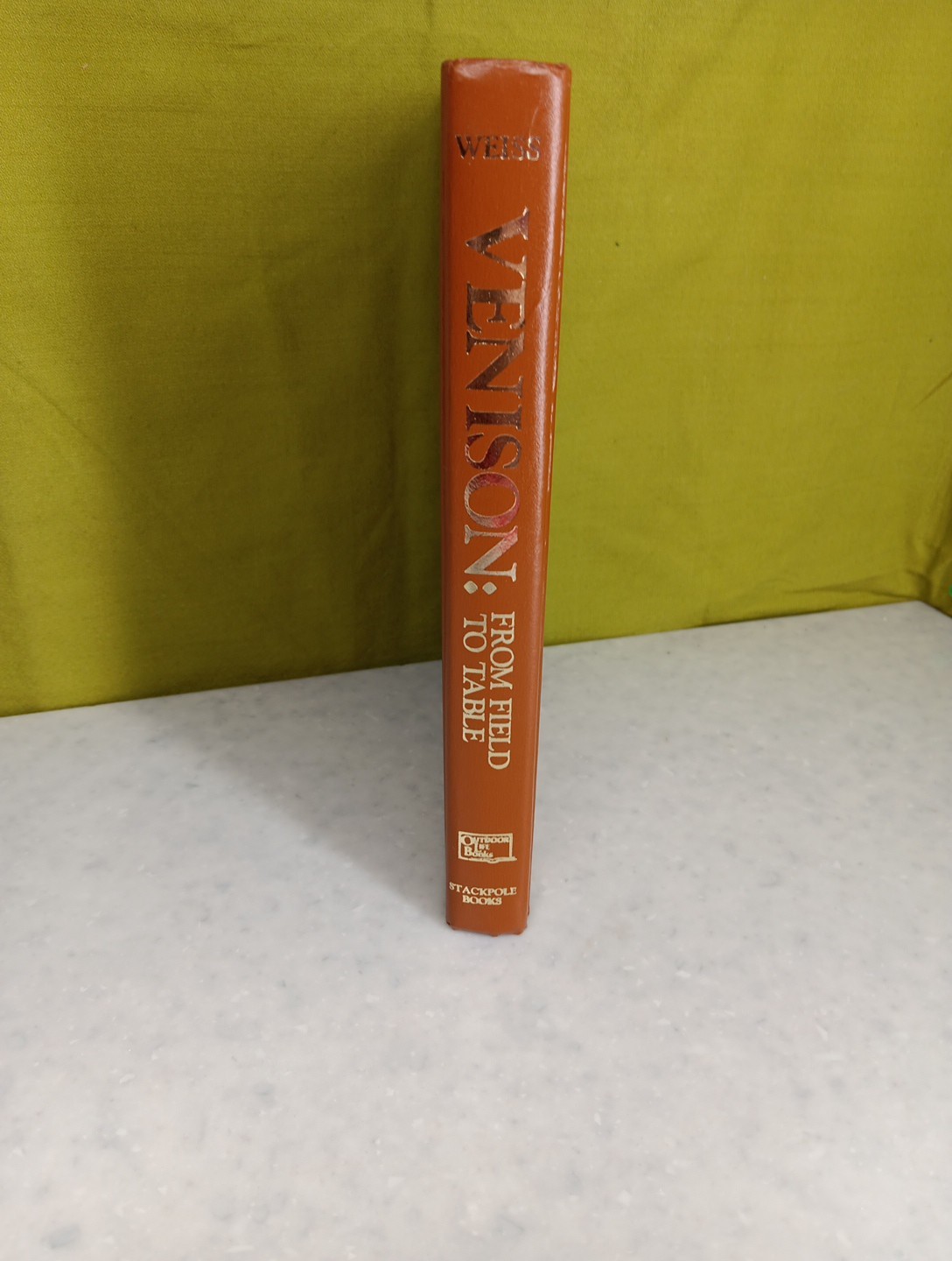 „Venison: From Field To Table“ by John Weiss Hard Cover With jacket 1984 nice