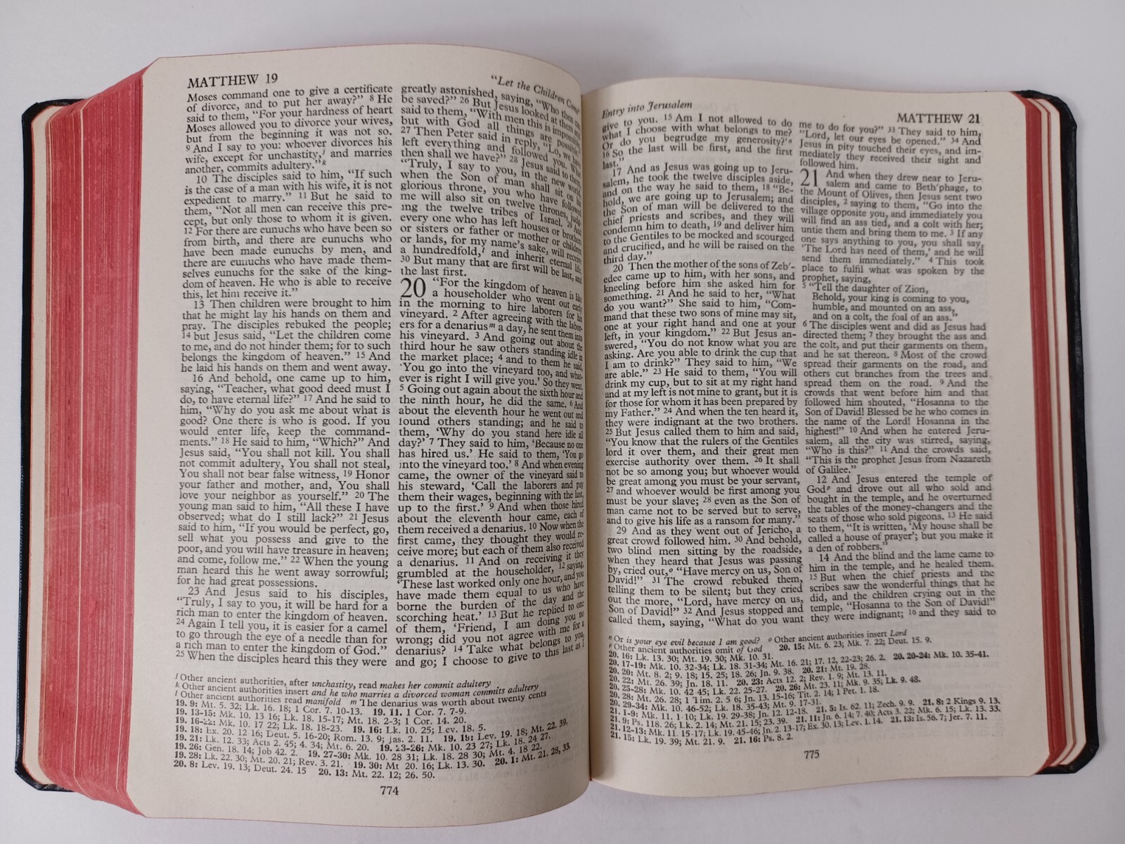 Vintage Holy Bible Revised Standard Version 1953 Nelson # 2803 in Original Box