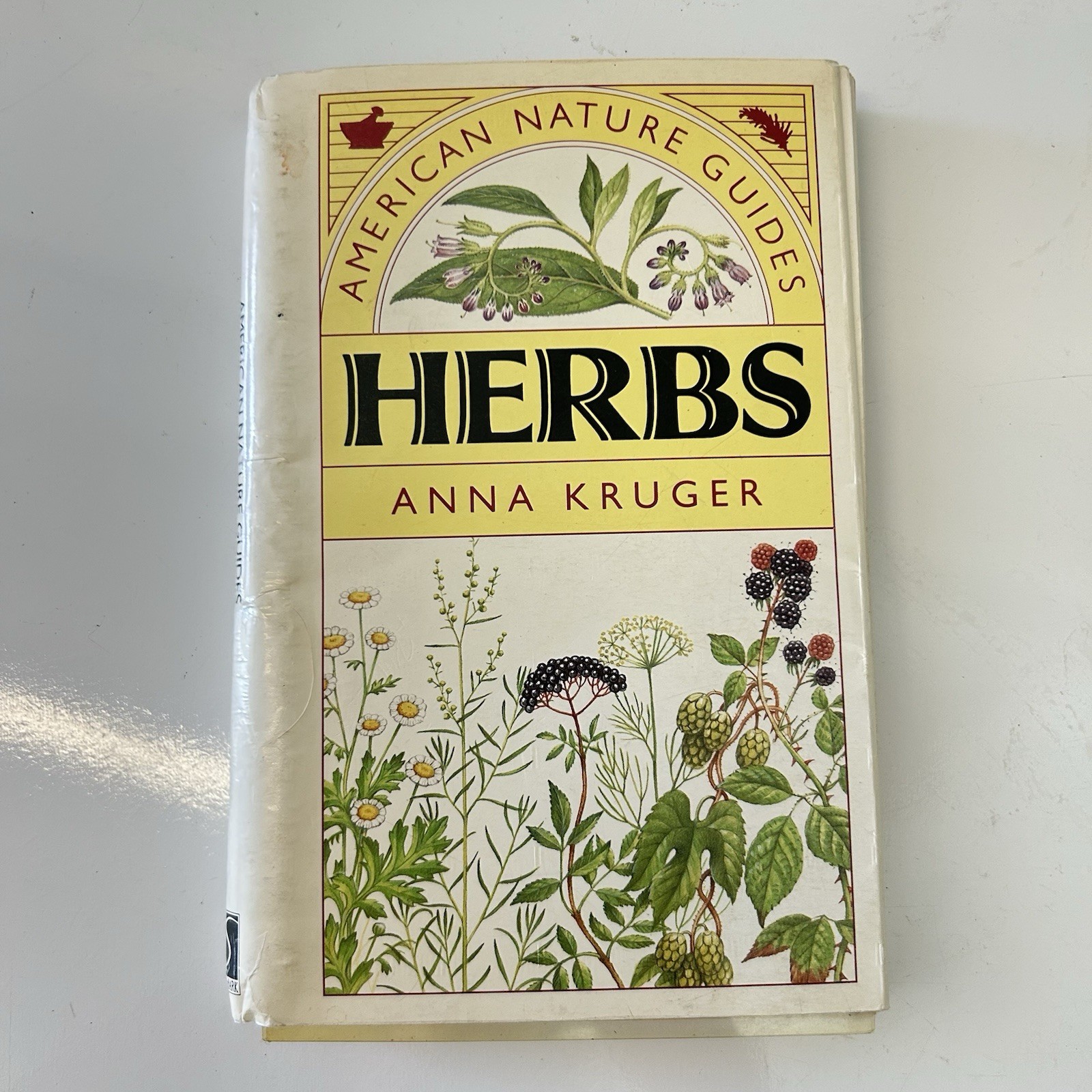 American Nature Guides Herbs Pocket Guide 1992 Kruger Wholistic Medicine