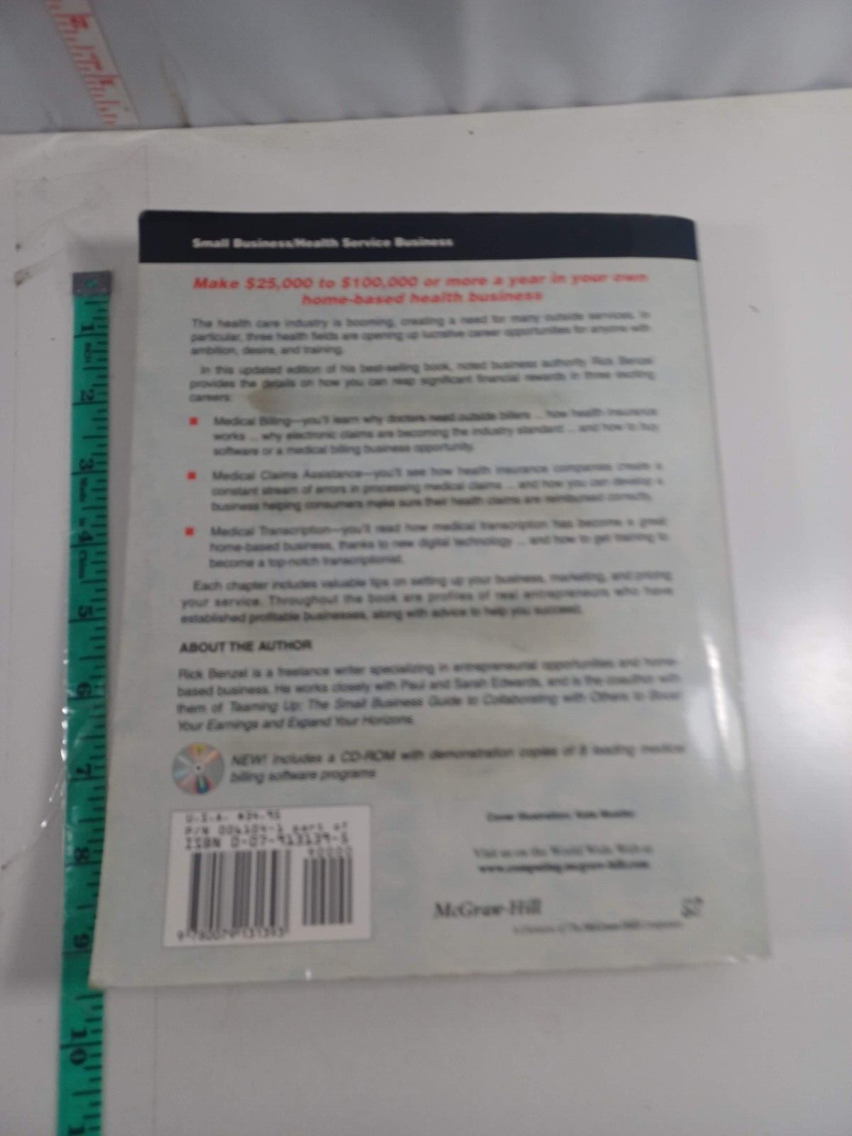Making Money in a Health Service Business on Your Home-Based PC good CD incuded