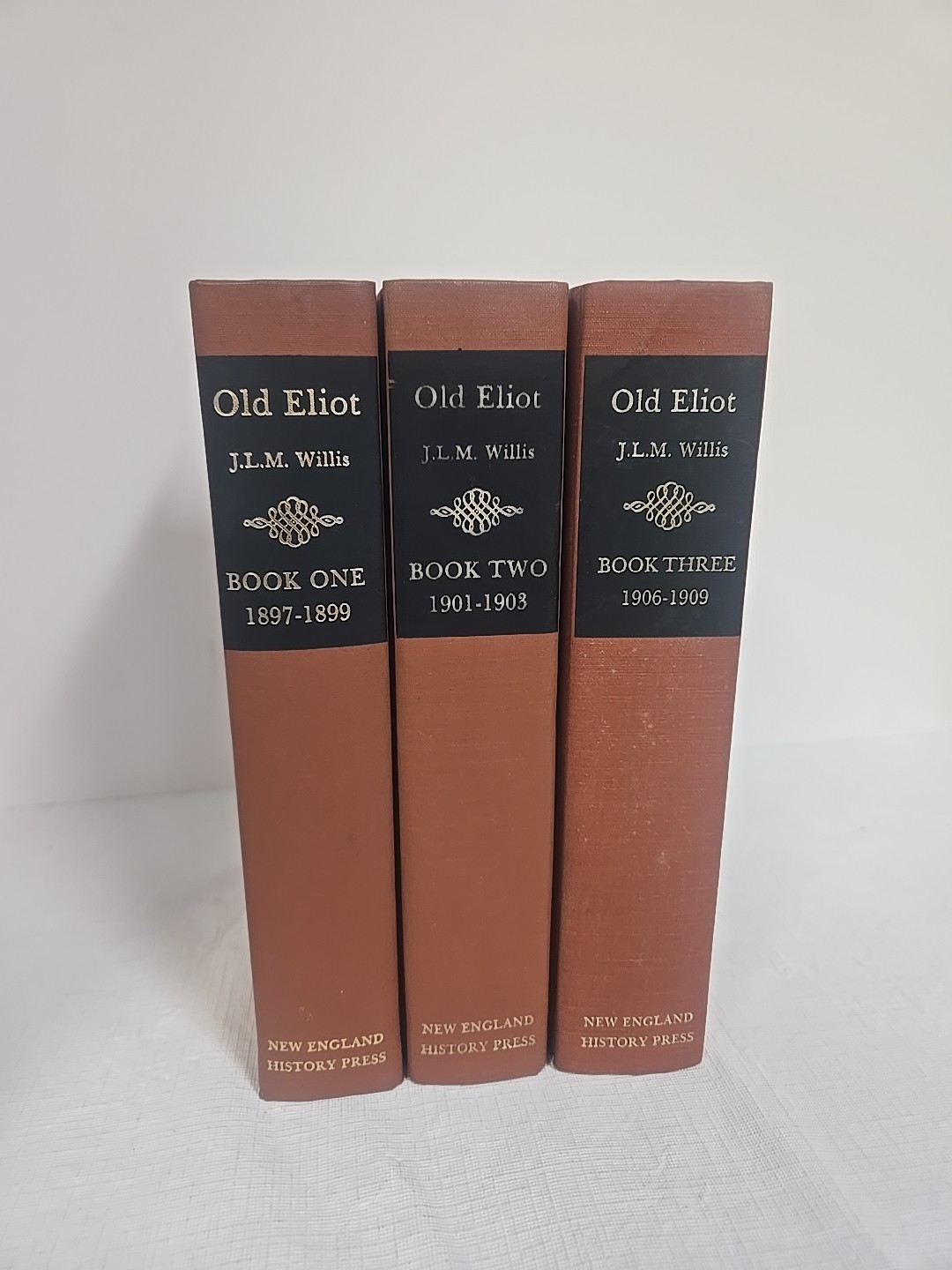 Old Eliot By John Lemuel M. Willis New England History Press 1985 Three Vols.