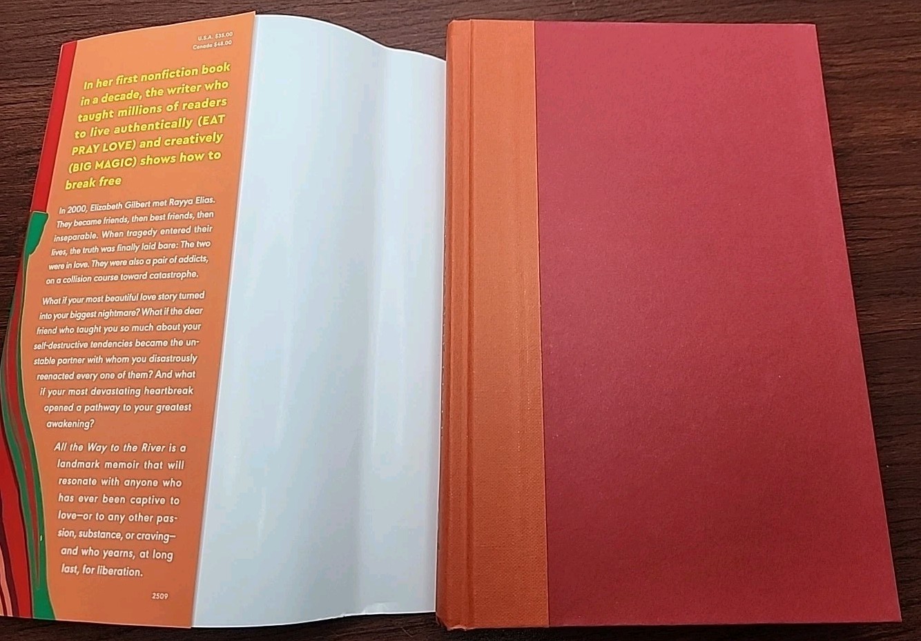 *Signed* All the Way to the River By Elizabeth Gilbert (2025, 1st Ed 1st Print)