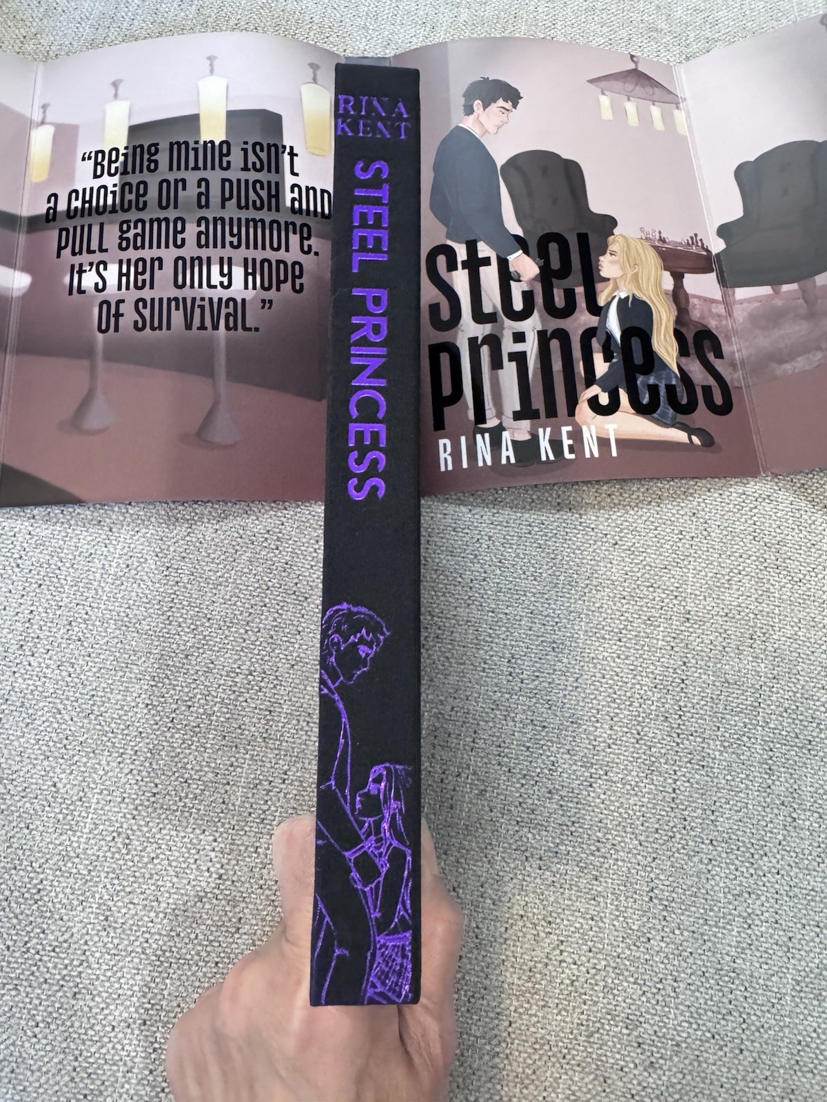 Steel Princess By Rina Kent Baddies Book Box Special Edition Royal Elite Series