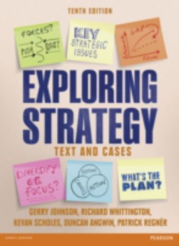 Exploring Strategy: Text & Cases – 1292002549, Gerry Johnson, paperback