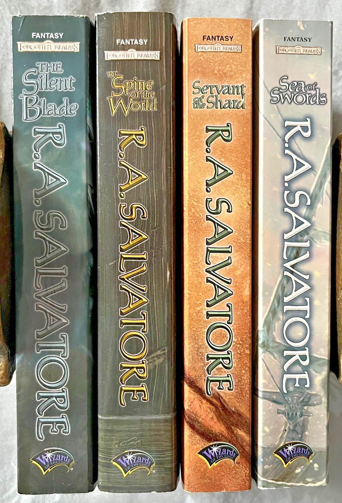 Lot of 4 Paths of Darkness, Books 1-4 * R.A. Salvatore * PB