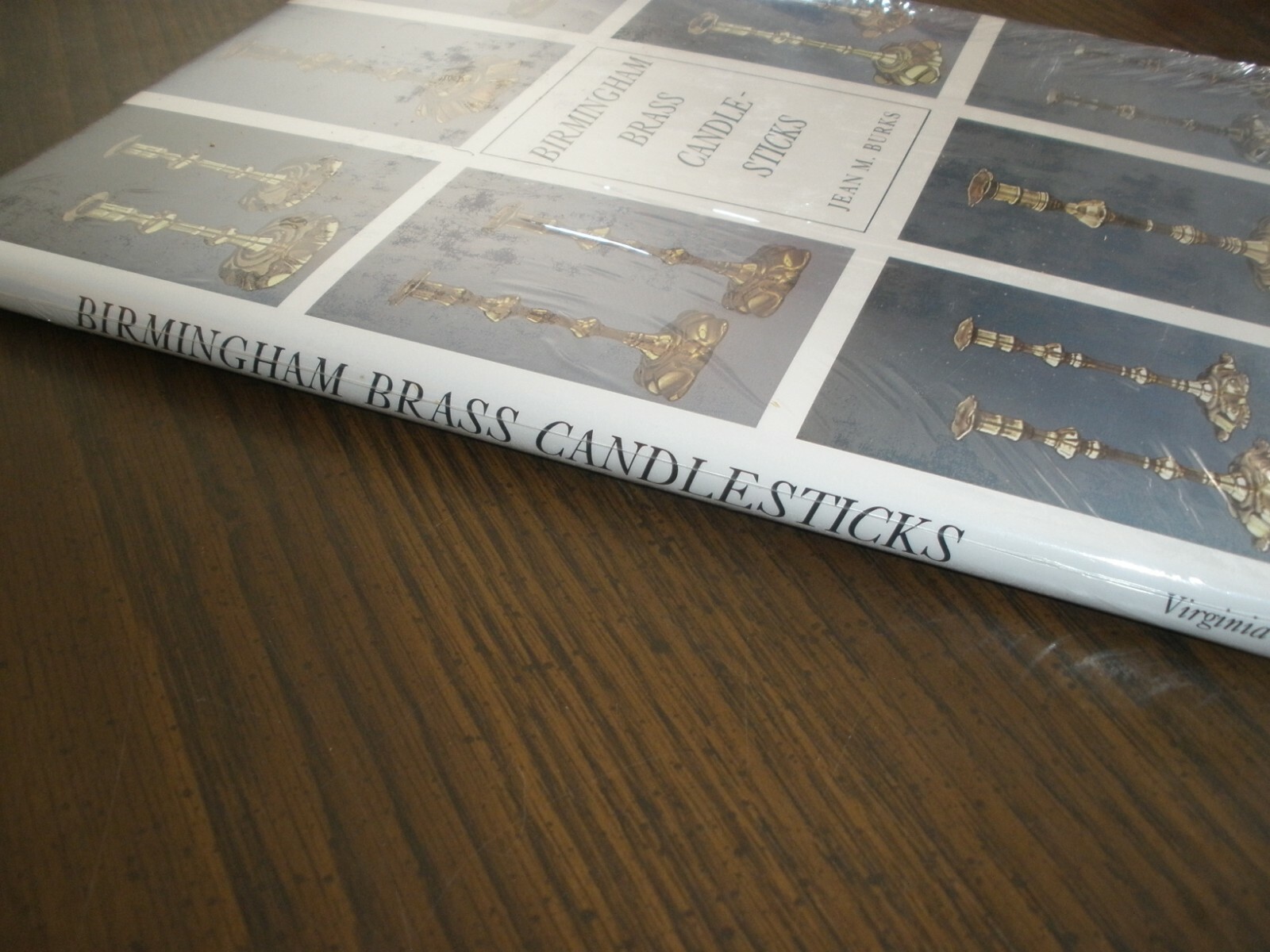 NEW in Shrinkwrap BIRMINGHAM BRASS CANDLESTICKS By Jean M. Burks – Hardcover