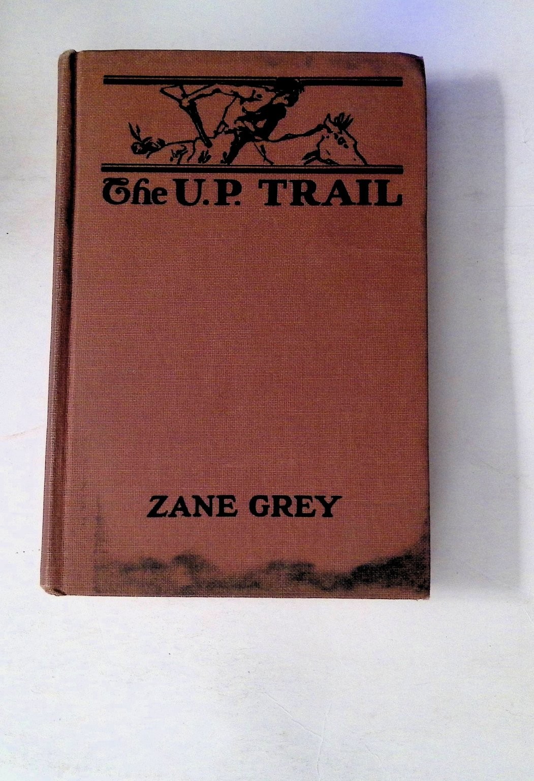The U. P. Trail Zane Grey 1918 Western Adventure Grosset & Dunlap