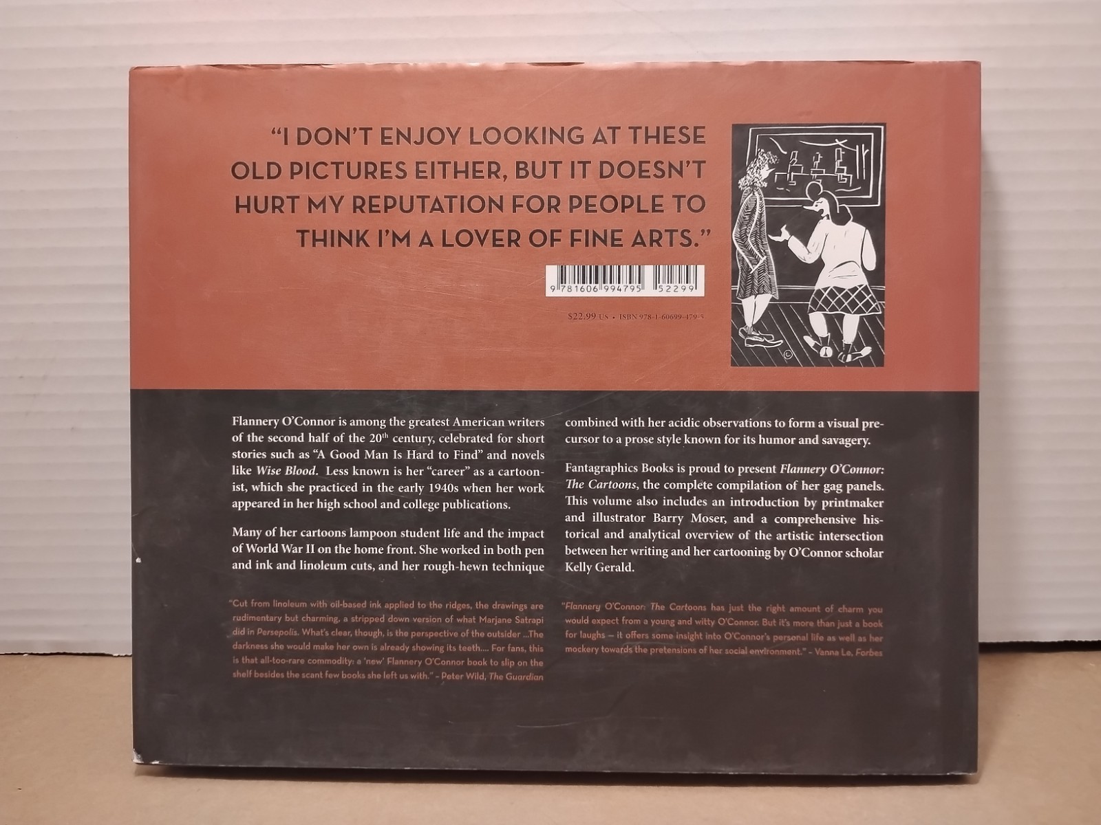 Flannery O’Connor : The Cartoons by Kelly Gerald, Ed. 2012 1st Ed 1st Print HCDJ