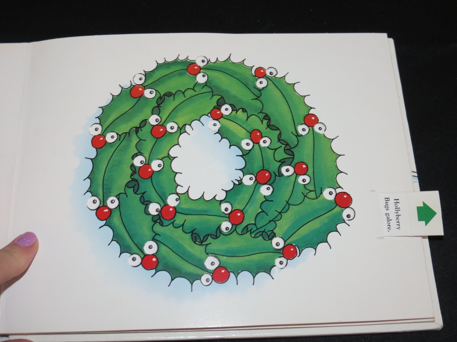 Jingle Bugs by David A Carter Pop-Up Christmas Book Bugs In A Box Series 1992