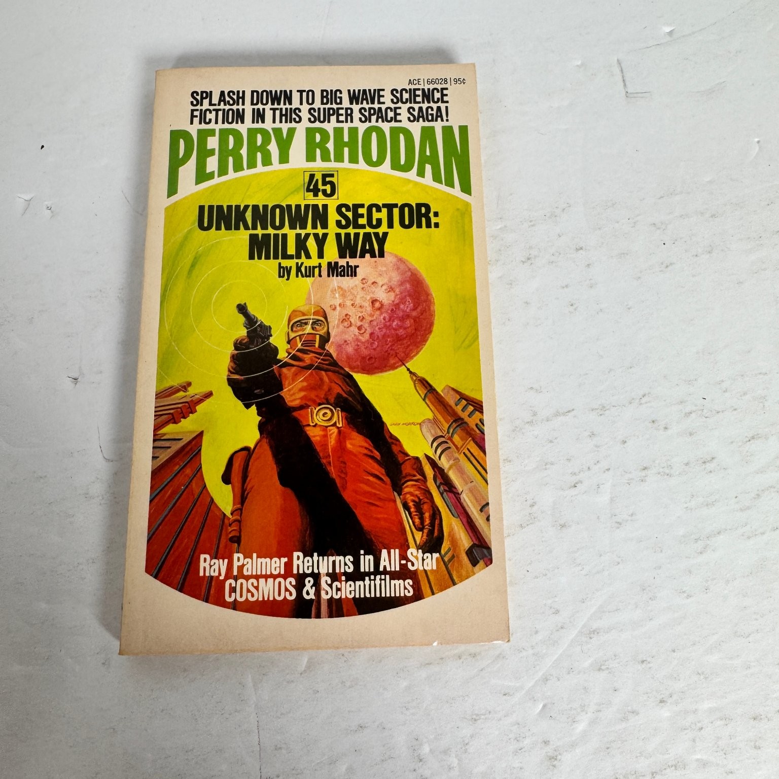 Perry Rhodan Books 40-49 Lot Ace First Printing 1974 Sci-Fi Space Opera Vintage