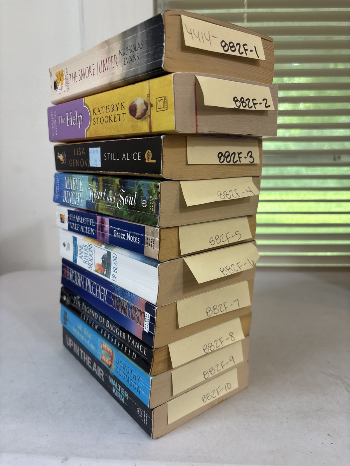 Lot of 10 – General Fiction – Mixed Authors – Paperback – Free Shipping