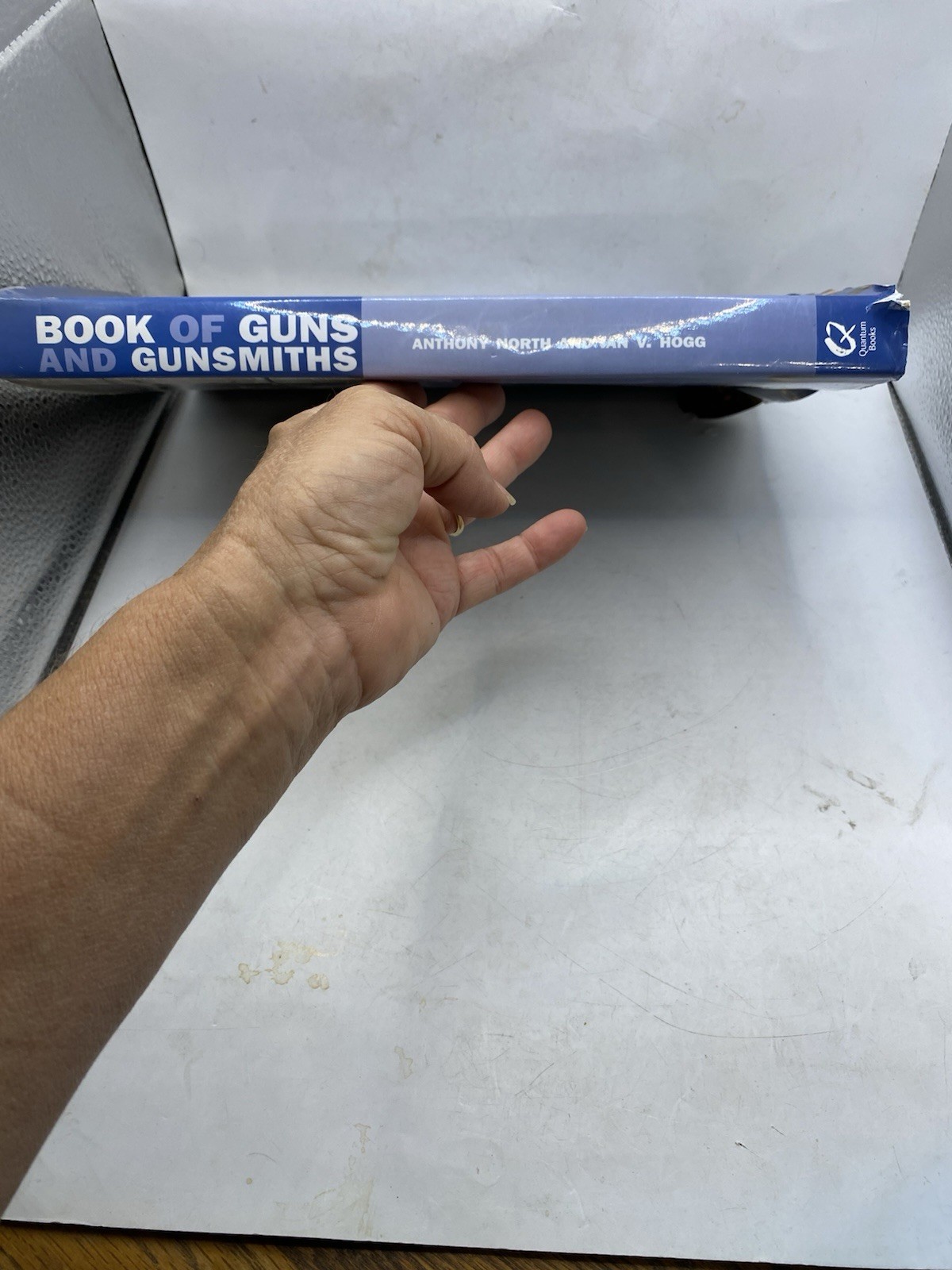 Book of Guns and Gunsmiths by Anthony North & Ian V. Hogg Large HC