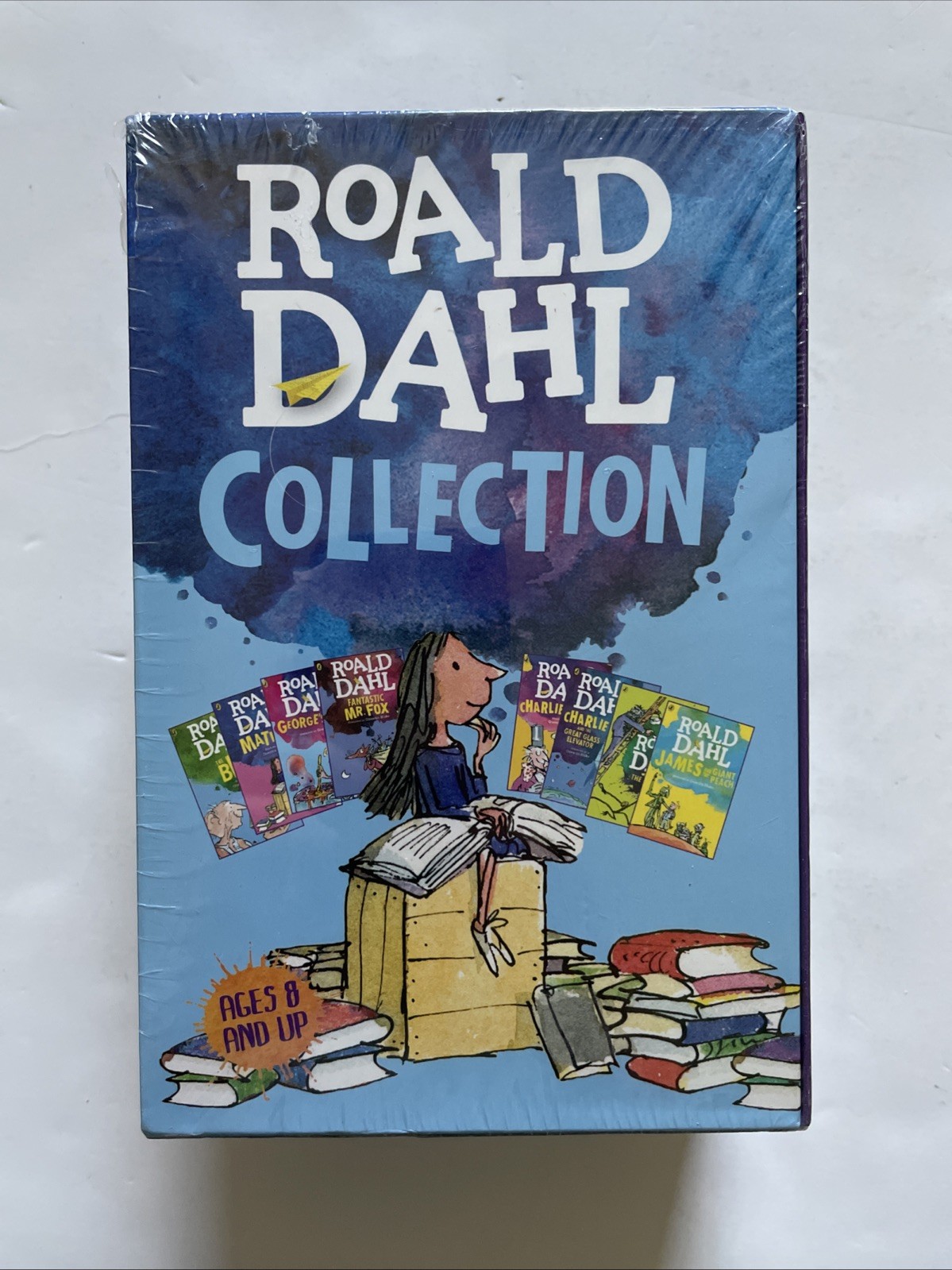 Roald Dahl Collection: 8 Book Box Set (includes Matilda, Charlie and the Gre…