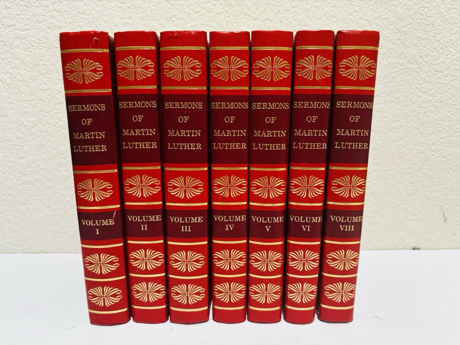 Sermons of Martin Luther Volume Set Lot Baker Book Missing Vol 7