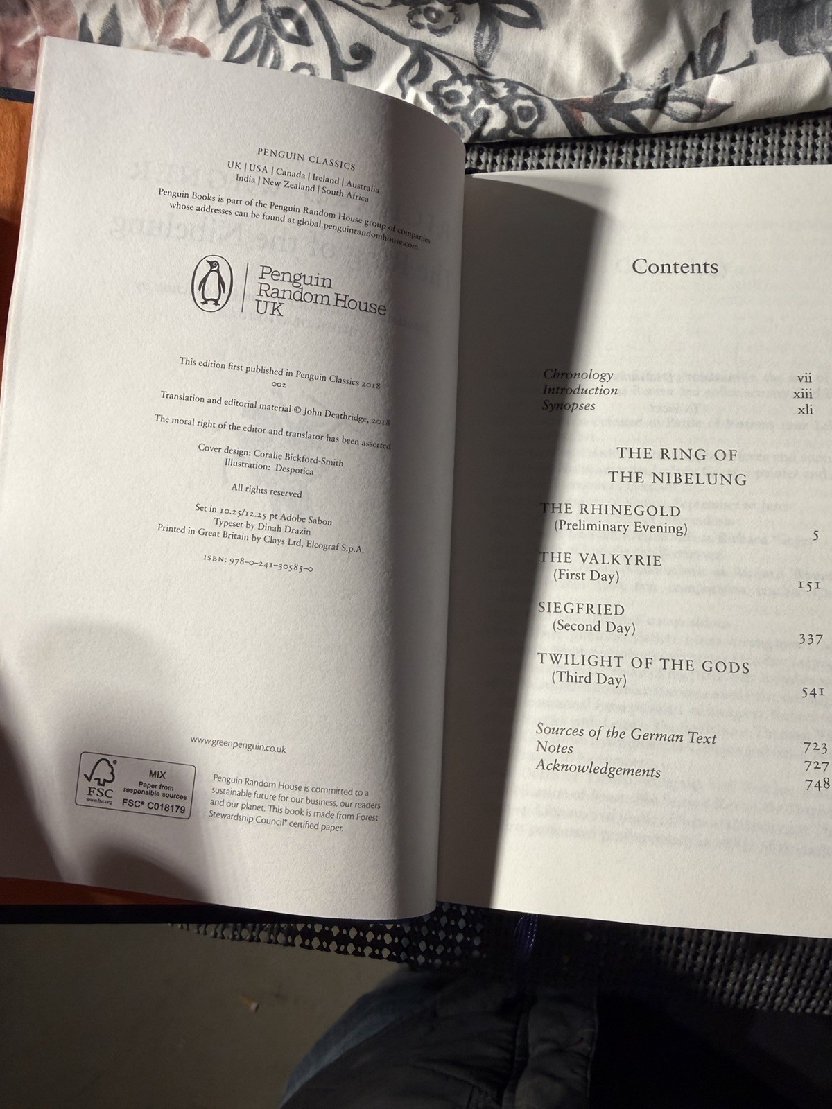 Penguin Clothbound Classics The Ring of the Nibelung Wagner Hardcover 2018