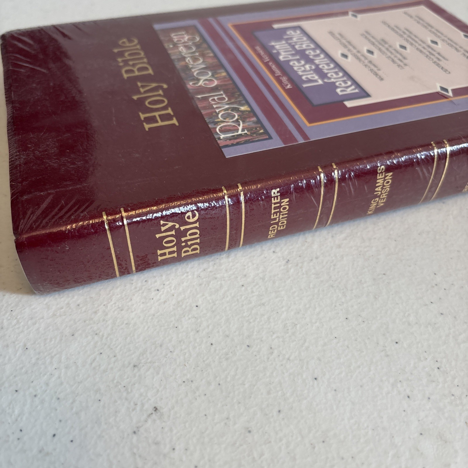 Large Print Reference Bible by Not Available (Imitation Leather)